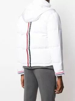 Thom Browne down-filled funnel neck jacket