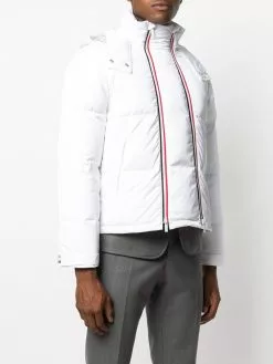 Thom Browne down-filled funnel neck jacket