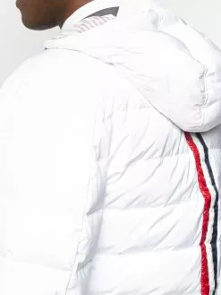 Thom Browne hooded poly twill ski jacket