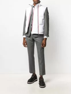 Thom Browne goose down padded gilet