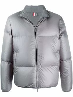 Thom Browne reversible funnel neck padded jacket