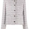 Thom Browne windowpane check tweed blazer