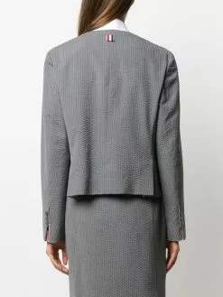Thom Browne crinkle stripe jacket