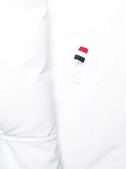 Thom Browne stripe detail down-filled parka