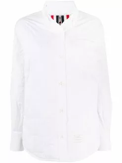 Thom Browne oversized quilted shirt jacket