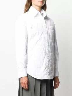 Thom Browne oversized quilted shirt jacket