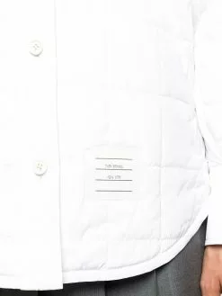 Thom Browne oversized quilted shirt jacket