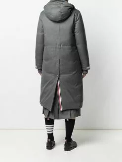 Thom Browne Down filled A line hooded parka parkas of women 15 Thom Browne down-filled A-line hooded parka
