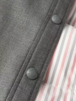 Thom Browne downfilled hooded coat