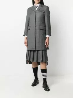 Thom Browne Chesterfield down-filled coat