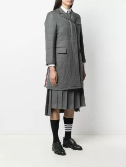 Thom Browne Chesterfield down-filled coat