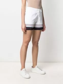 Thom Browne Stripe edge track shorts of women 7 Thom Browne stripe-edge track shorts