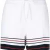 Thom Browne stripe-edge track shorts