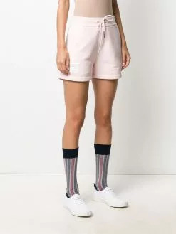 Thom Browne Tricolour stripe cotton shorts of women 7 Thom Browne tricolour stripe cotton shorts