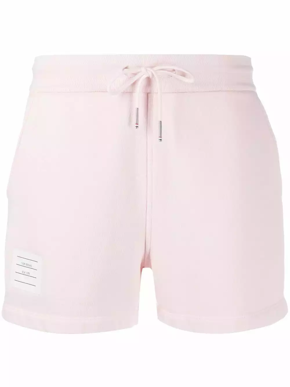 Thom Browne Tricolour stripe cotton shorts of women 1 Thom Browne tricolour stripe cotton shorts