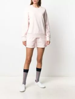 Thom Browne tricolour stripe cotton shorts