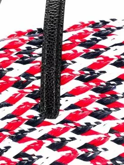 Thom Browne braided raffia basket bag