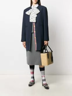 Thom Browne wicker basket bag