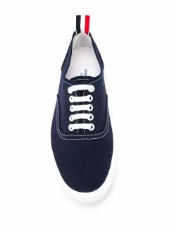 Thom Browne Heritage cotton canvas sneakers