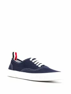 Thom Browne Heritage cotton canvas sneakers