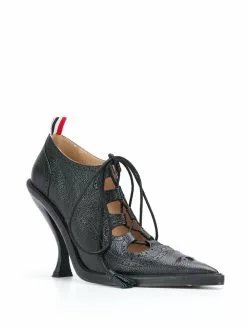 Thom Browne Ghillie lace-up pumps