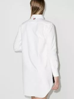 Thom Browne RWB-stripe mini shirtdress
