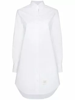 Thom Browne RWB-stripe mini shirtdress