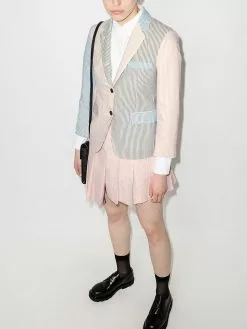 Thom Browne multi-panel striped blazer