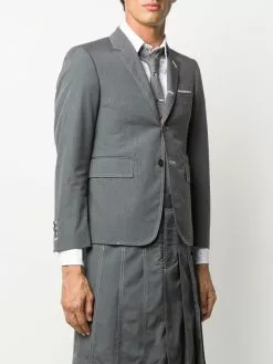 Thom Browne grey classic sport coat