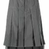Thom Browne knee-length pleated skirt