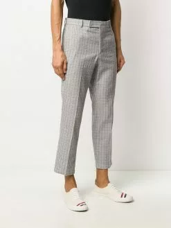Thom Browne check tailored trousers