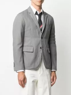 Thom Browne 4-Bar single-breasted blazer