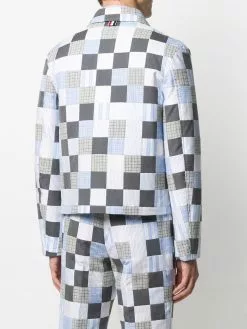 Thom Browne patterned shirt jacket
