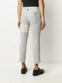 Thom Browne 4-Bar tweed tailored trousers