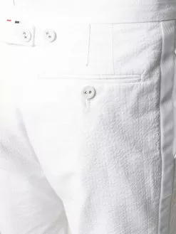 Thom Browne cotton backstrap shorts