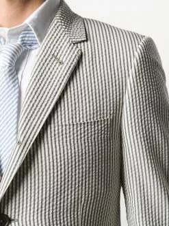 Thom Browne striped single-breasted blazer