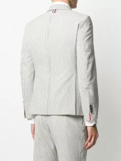 Thom Browne striped single-breasted blazer