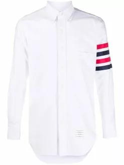 Thom Browne 4-Bar stripe shirt