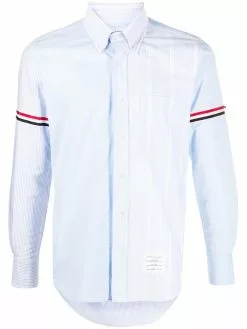Thom Browne Funmix RWB stripe armband shirt