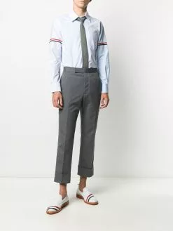 Thom Browne Funmix RWB stripe armband shirt