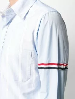 Thom Browne Funmix RWB stripe armband shirt