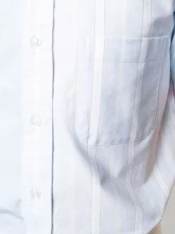 Thom Browne RWB-stripe short sleeve shirt