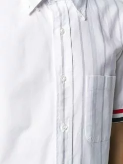Thom Browne Fun mix striped shot sleeve shirt shirts of men 9 Thom Browne Fun-mix striped shot-sleeve shirt