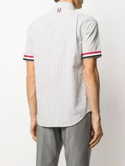Thom Browne Seersucker stripe button-down shirt