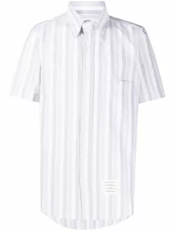 Thom Browne oxford stripe short-sleeve shirt