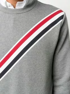 Thom Browne RWB-stripe sweatshirt