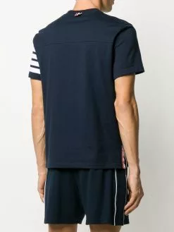 Thom Browne 4-Bar stripe short-sleeve T-shirt
