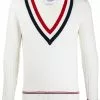 Thom Browne V-neck knit jumper