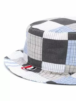 Thom Browne patchwork bucket hat