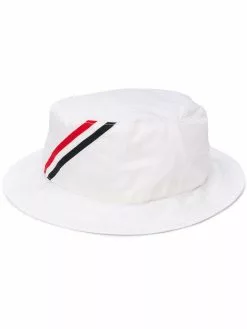 Thom Browne RWB-stripe bucket hat